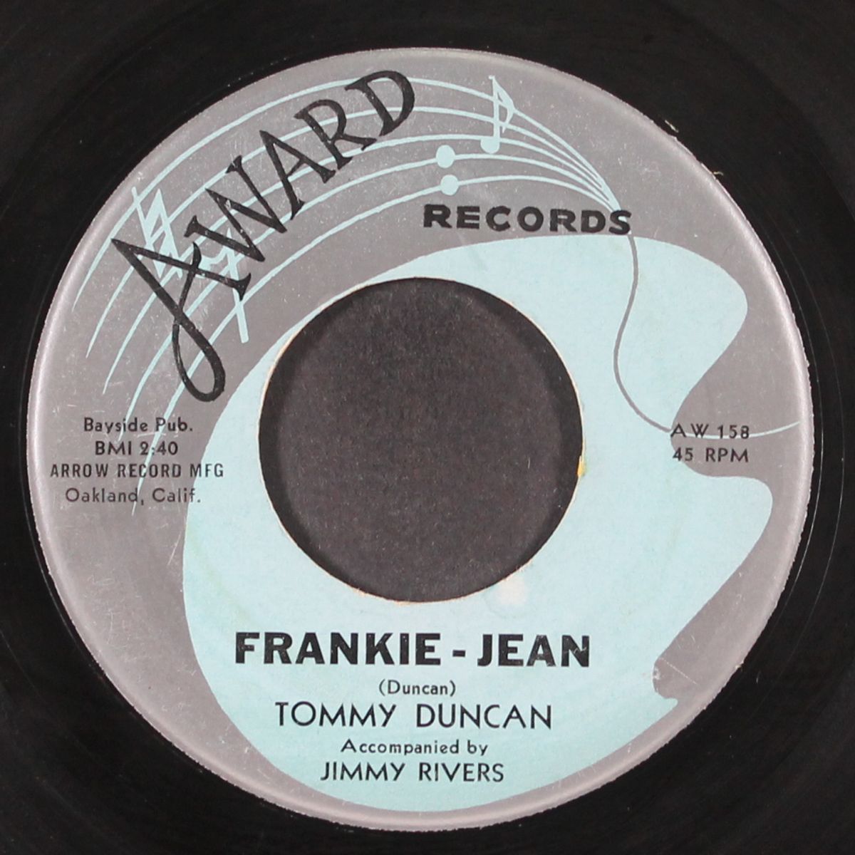 let your troubles go down with the sun / frankie-jean by TOMMY DUNCAN