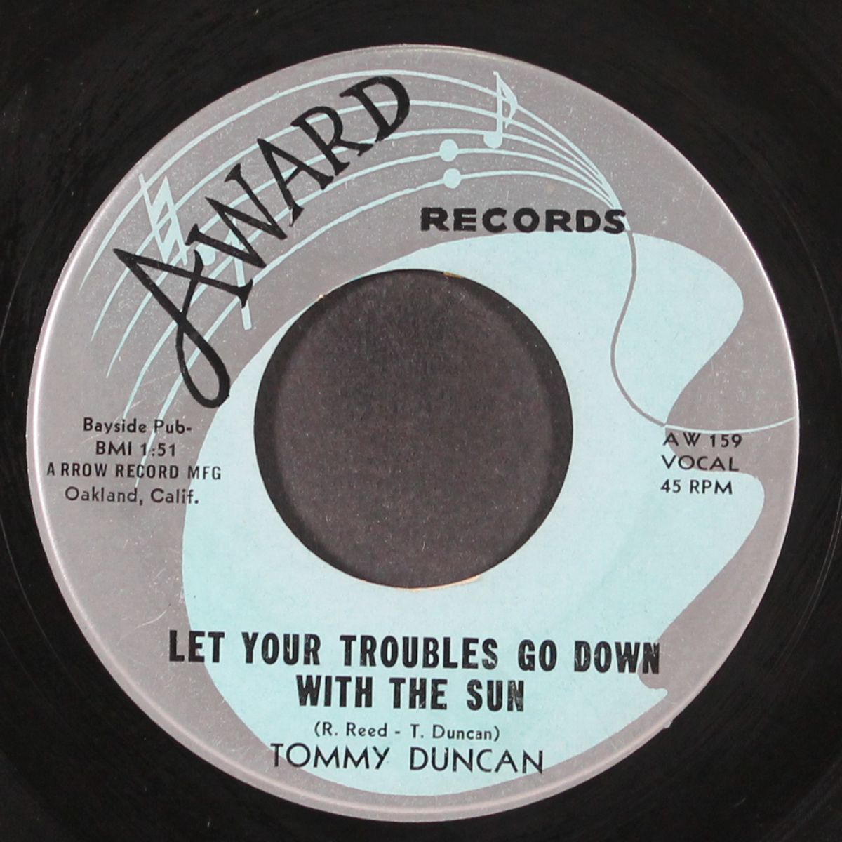let your troubles go down with the sun / frankie-jean by TOMMY DUNCAN