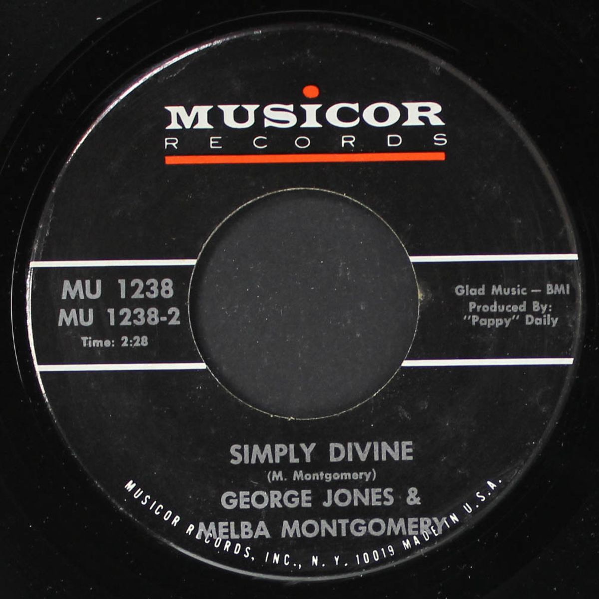 party pickin' / simply divie by GEORGE JONES & MELBA MONTGOMERY