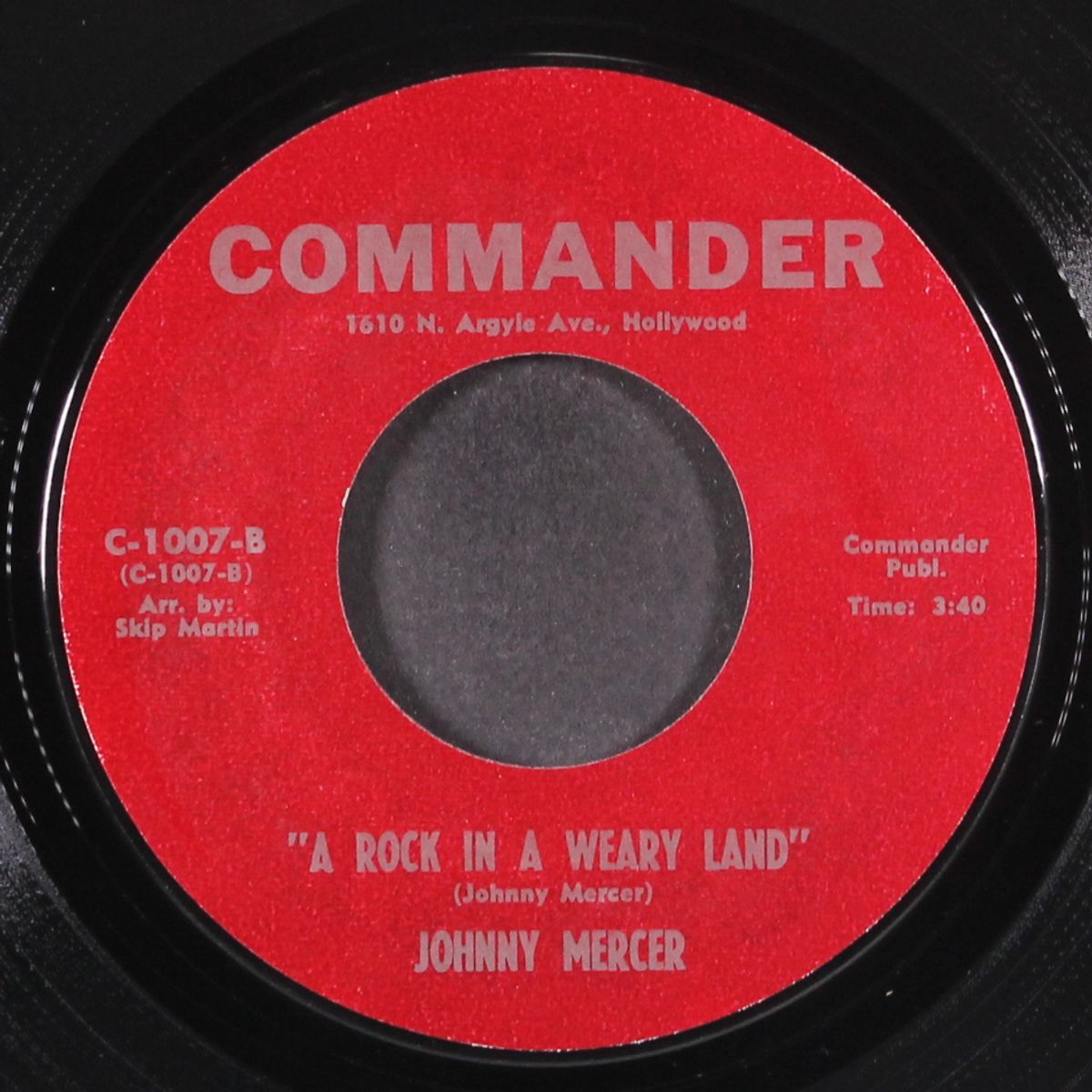 frasier / rock in a weary land by JOHNNY MERCER