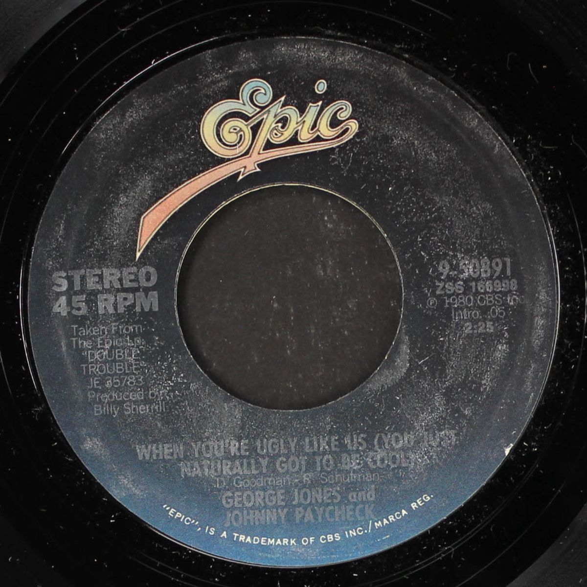when you're ugly like us / kansas city by GEORGE JONES & JOHNNY PAYCHECK