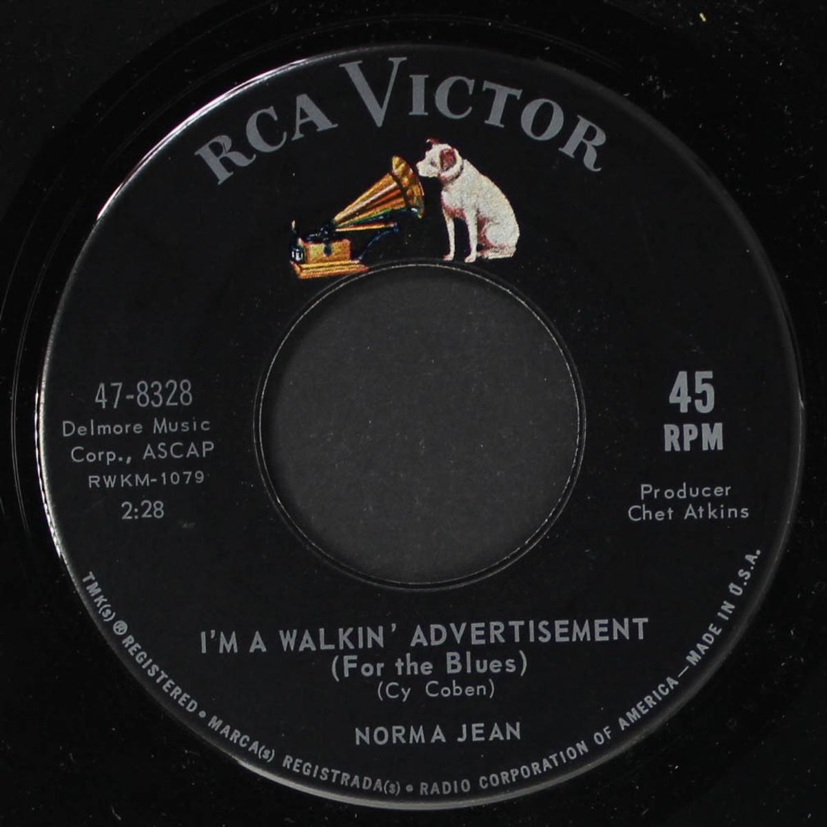 put your arms around her / i'm a walkin' advertisement by NORMA JEAN