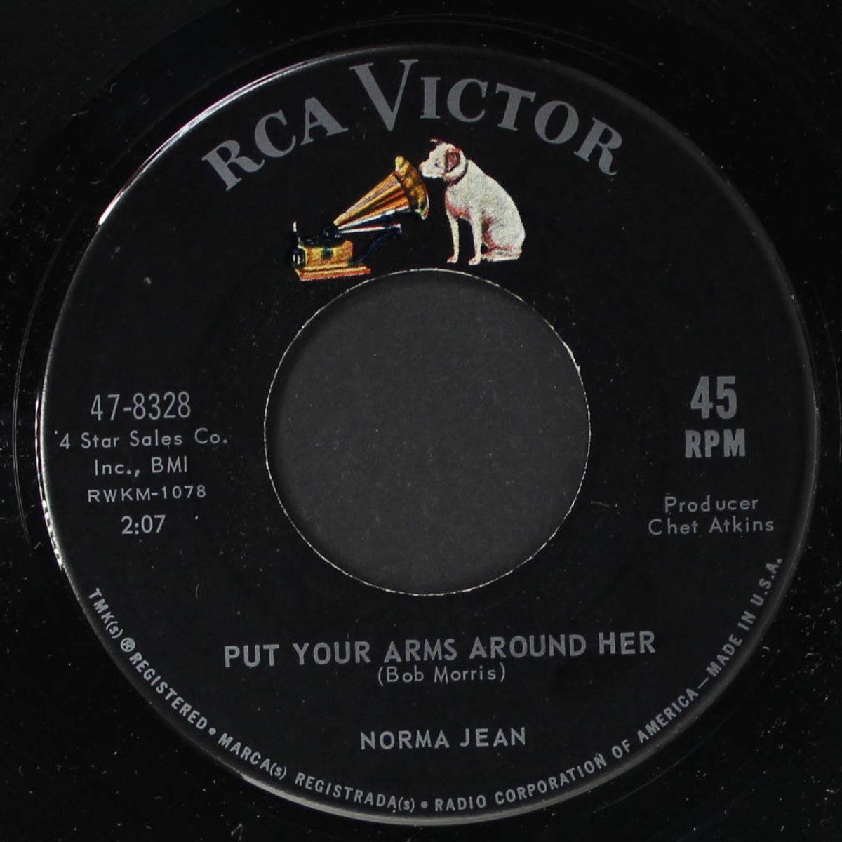 put your arms around her / i'm a walkin' advertisement by NORMA JEAN