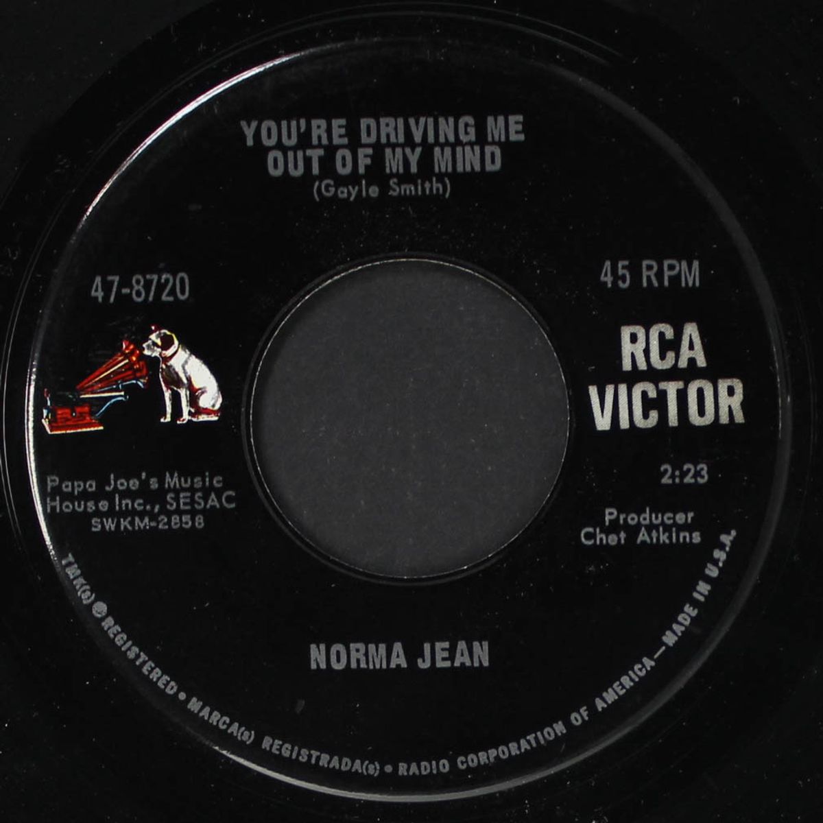 you're driving me out of my mind by NORMA JEAN