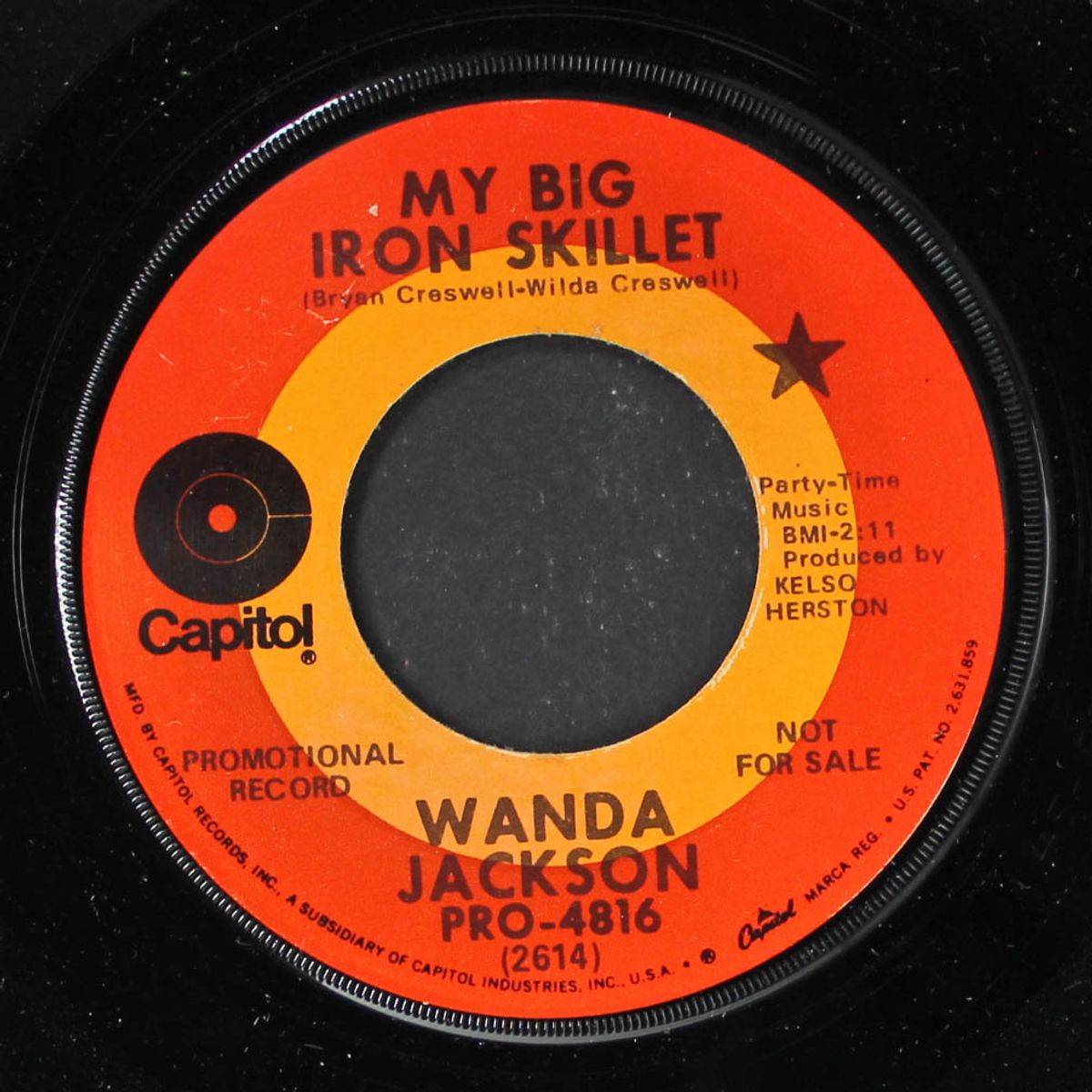 my big iron skillet / the hunter by WANDA JACKSON