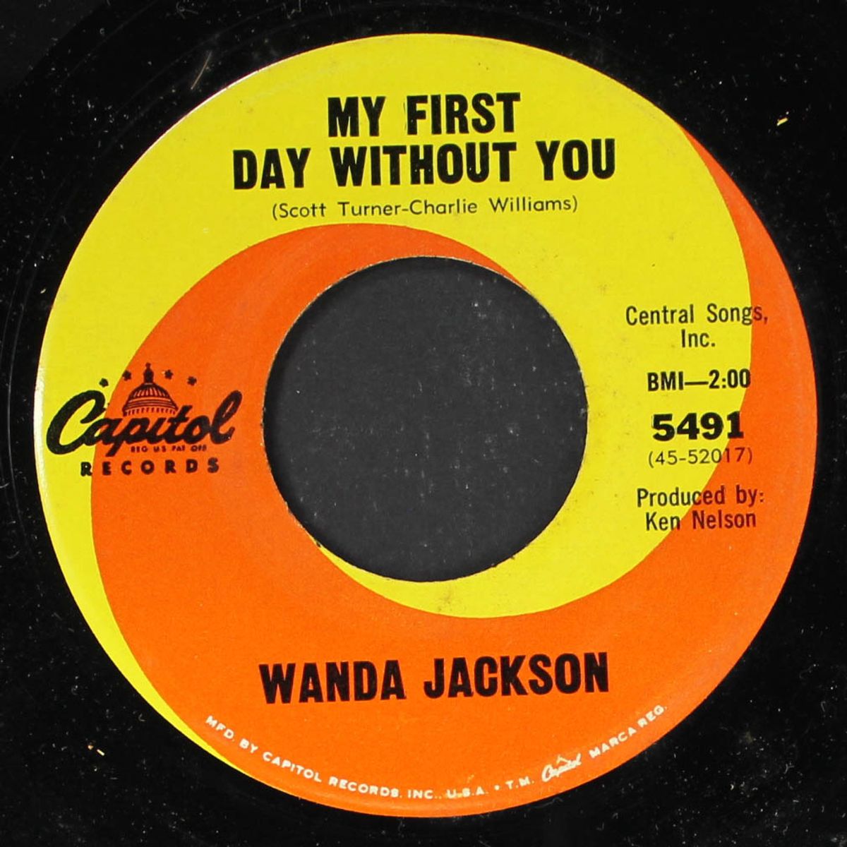 send me no roses / my first day without you by WANDA JACKSON