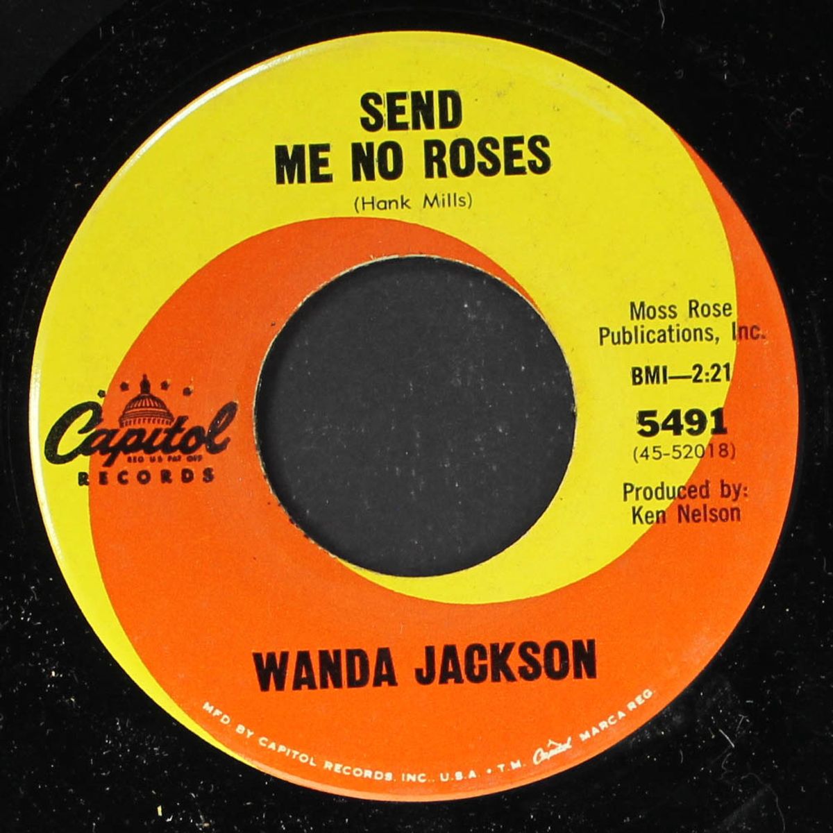 send me no roses / my first day without you by WANDA JACKSON