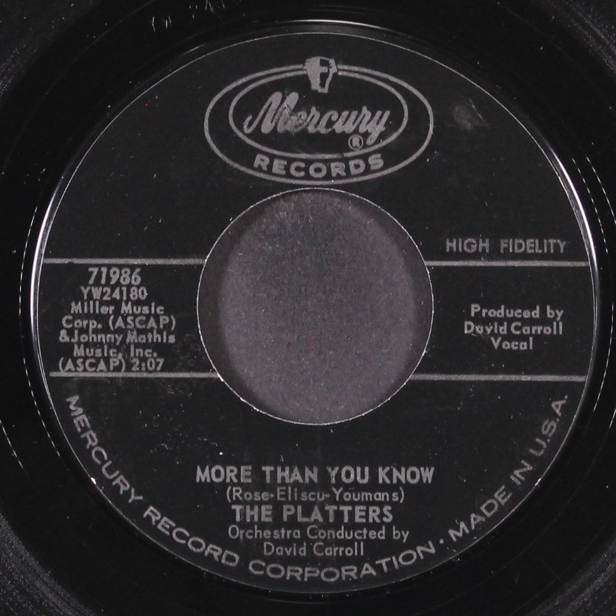 every little movement / more than you know by PLATTERS