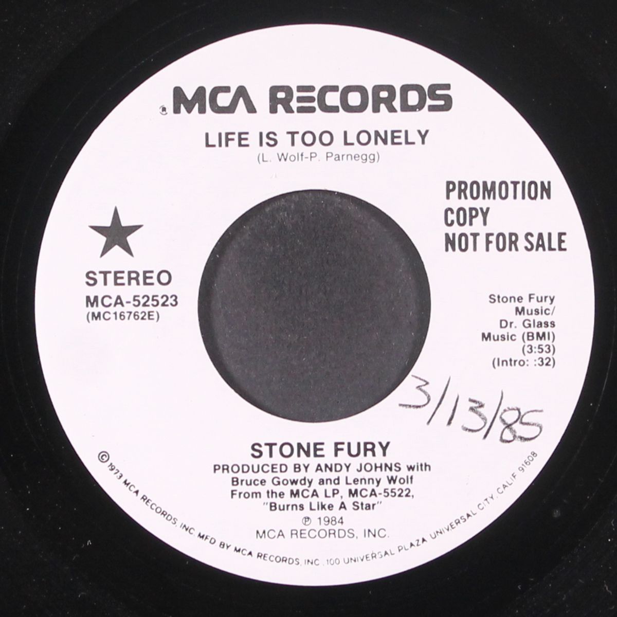 life is too lonely by STONE FURY