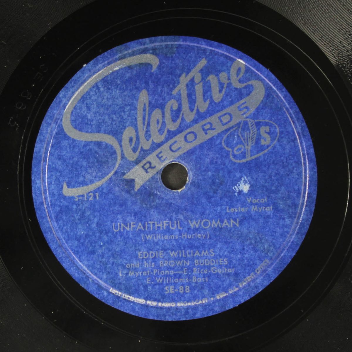 unfaithful woman / right now by EDDIE WILLIAMS
