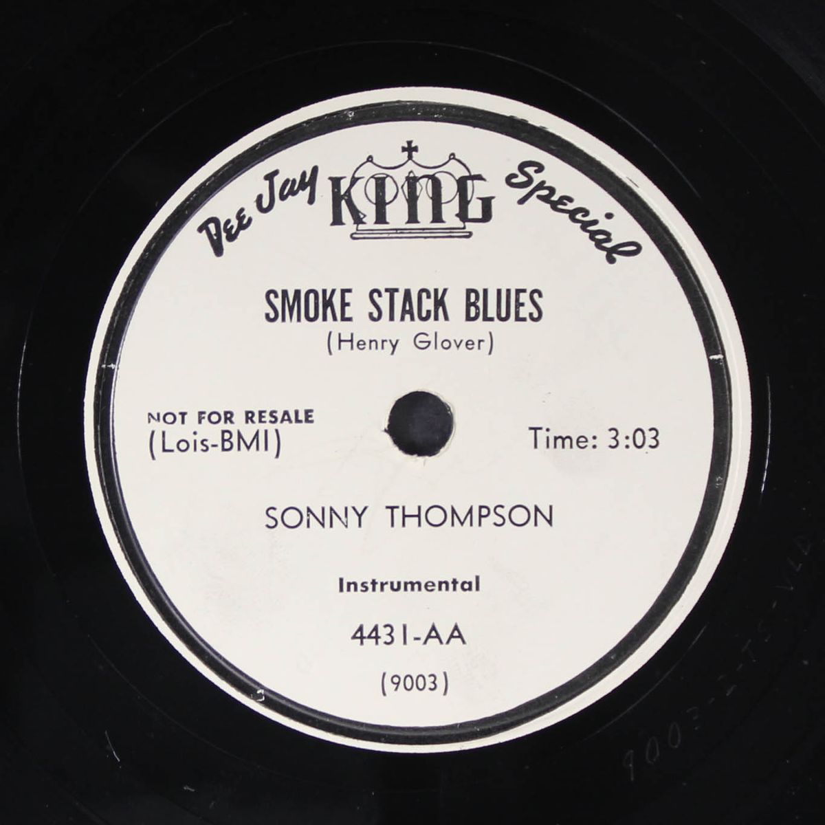 smoke stack blues / uncle sam blues by SONNY THOMPSON