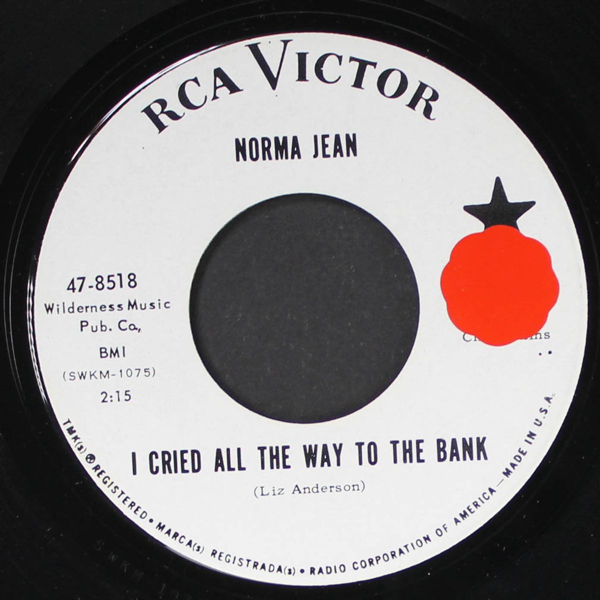 i cried all the way to the bank by NORMA JEAN