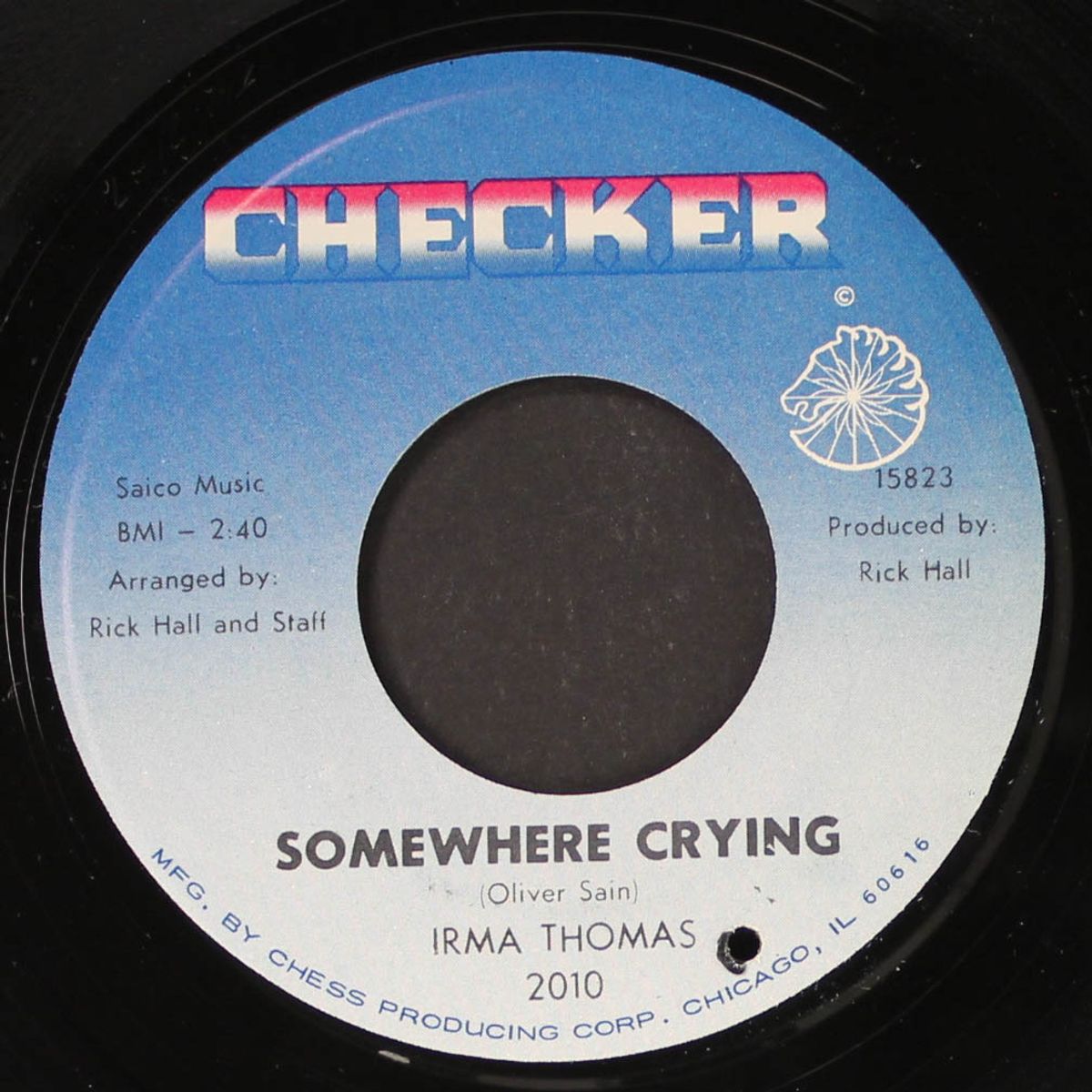 cheater man / somewhere crying by IRMA THOMAS
