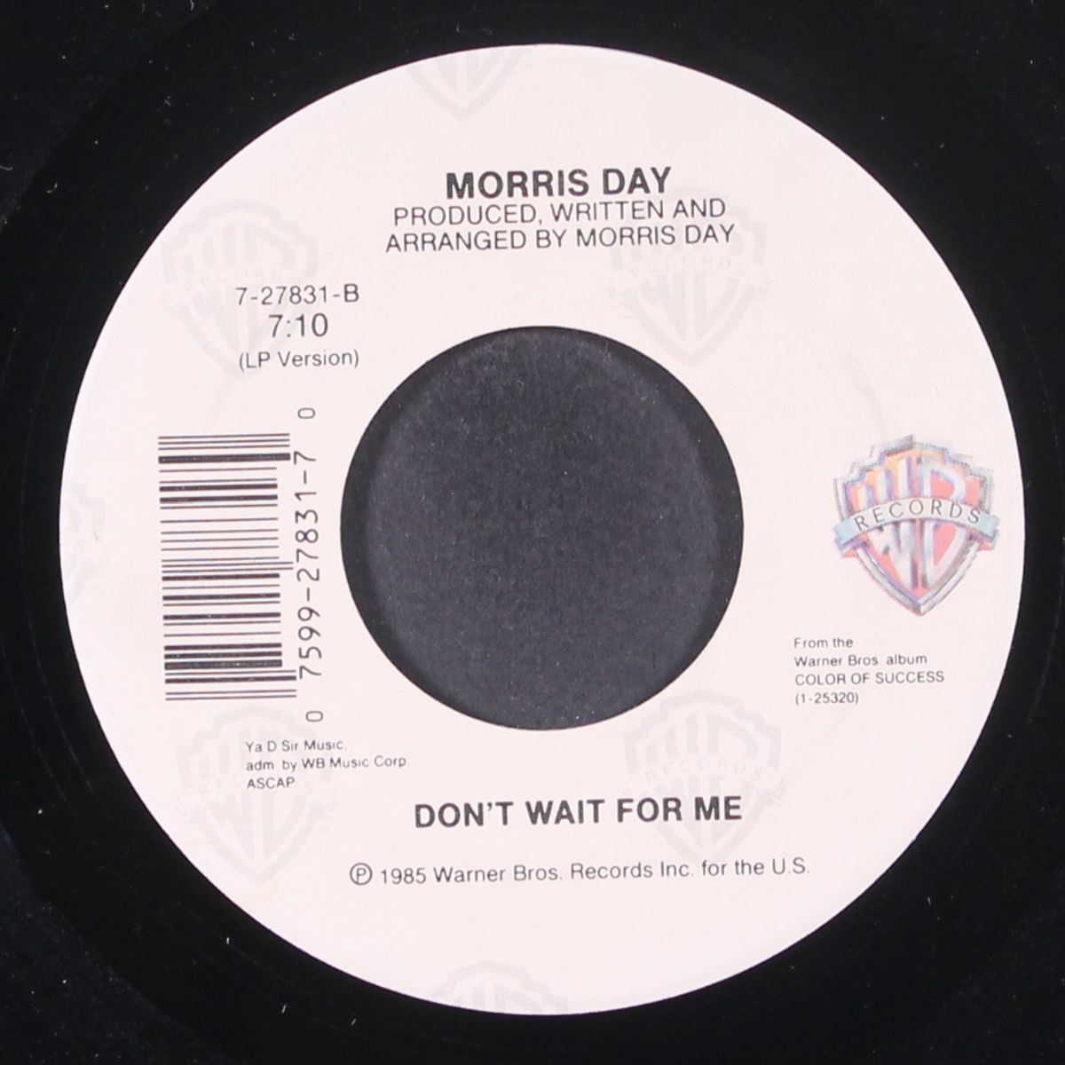 love is a game / don't wait for me by MORRIS DAY