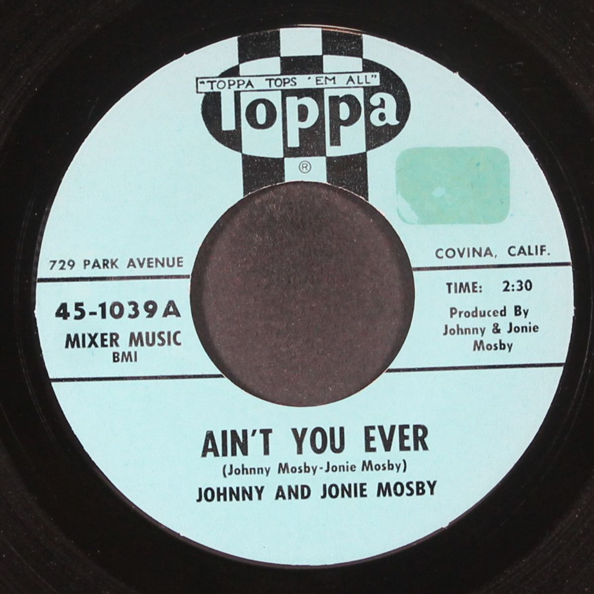 ain't you ever / making believe by JOHNNY & JONIE MOSBY