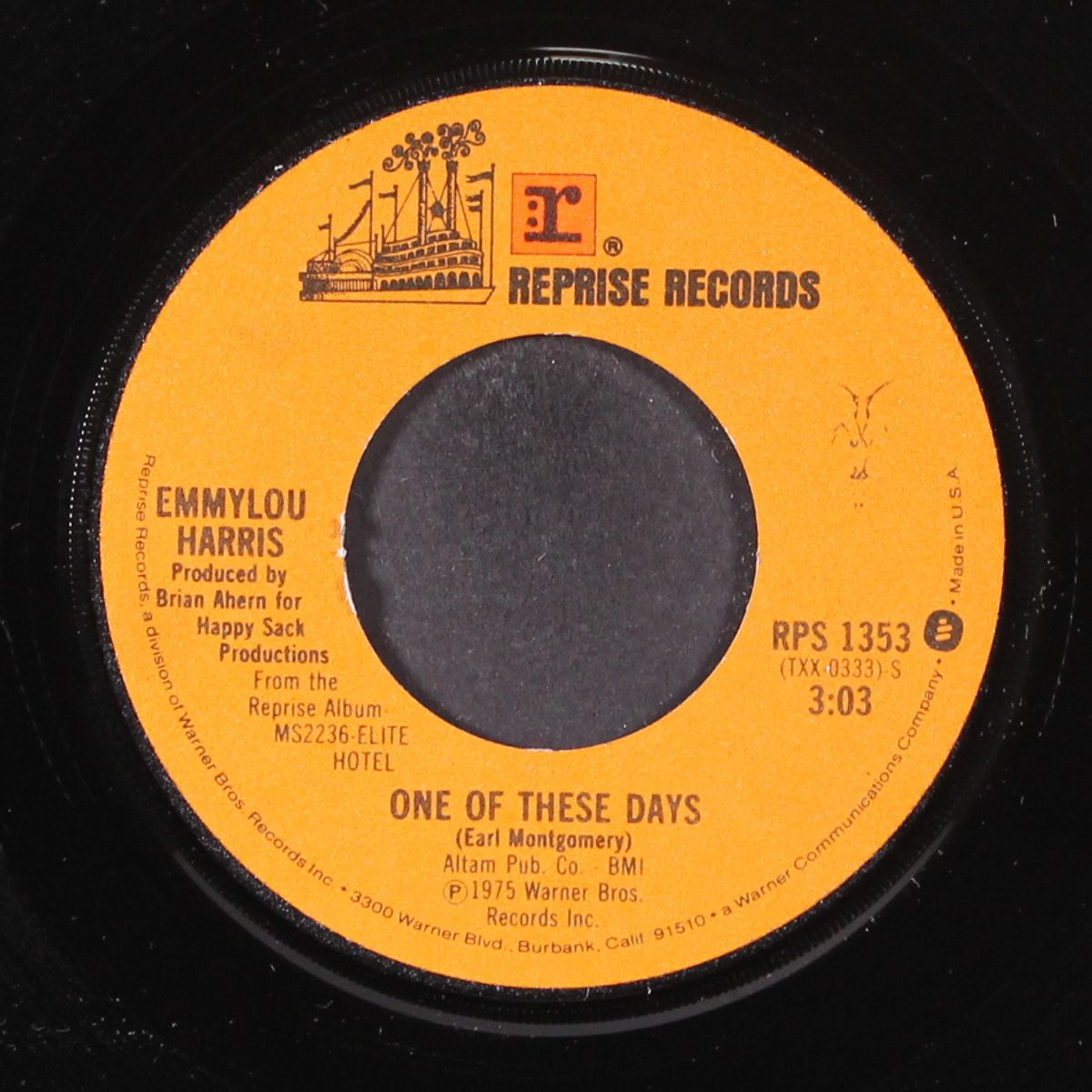one of these days by EMMYLOU HARRIS