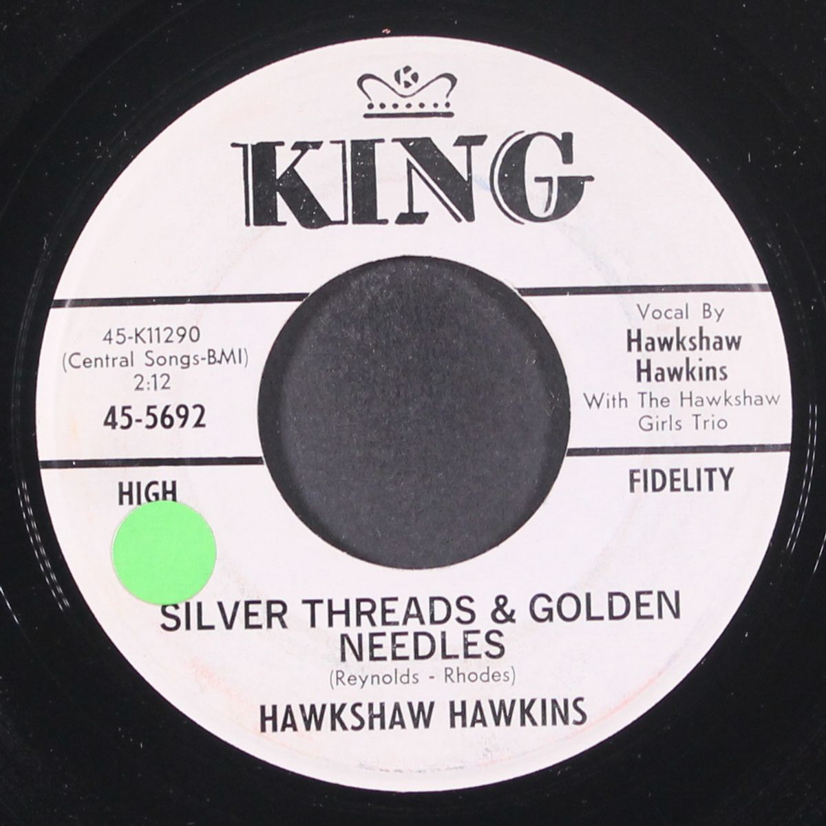 silver threads & golden needles by HAWKSHAW HAWKINS