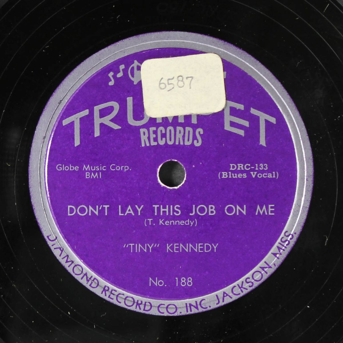 blues disease / don't lay this job on me by TINY KENNEDY