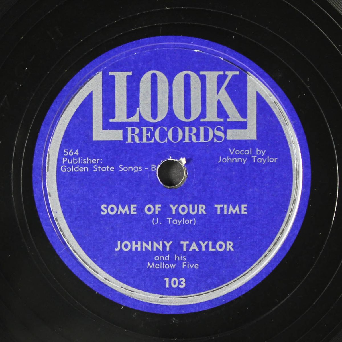 chocolate cake / some of your time by JOHNNY TAYLOR