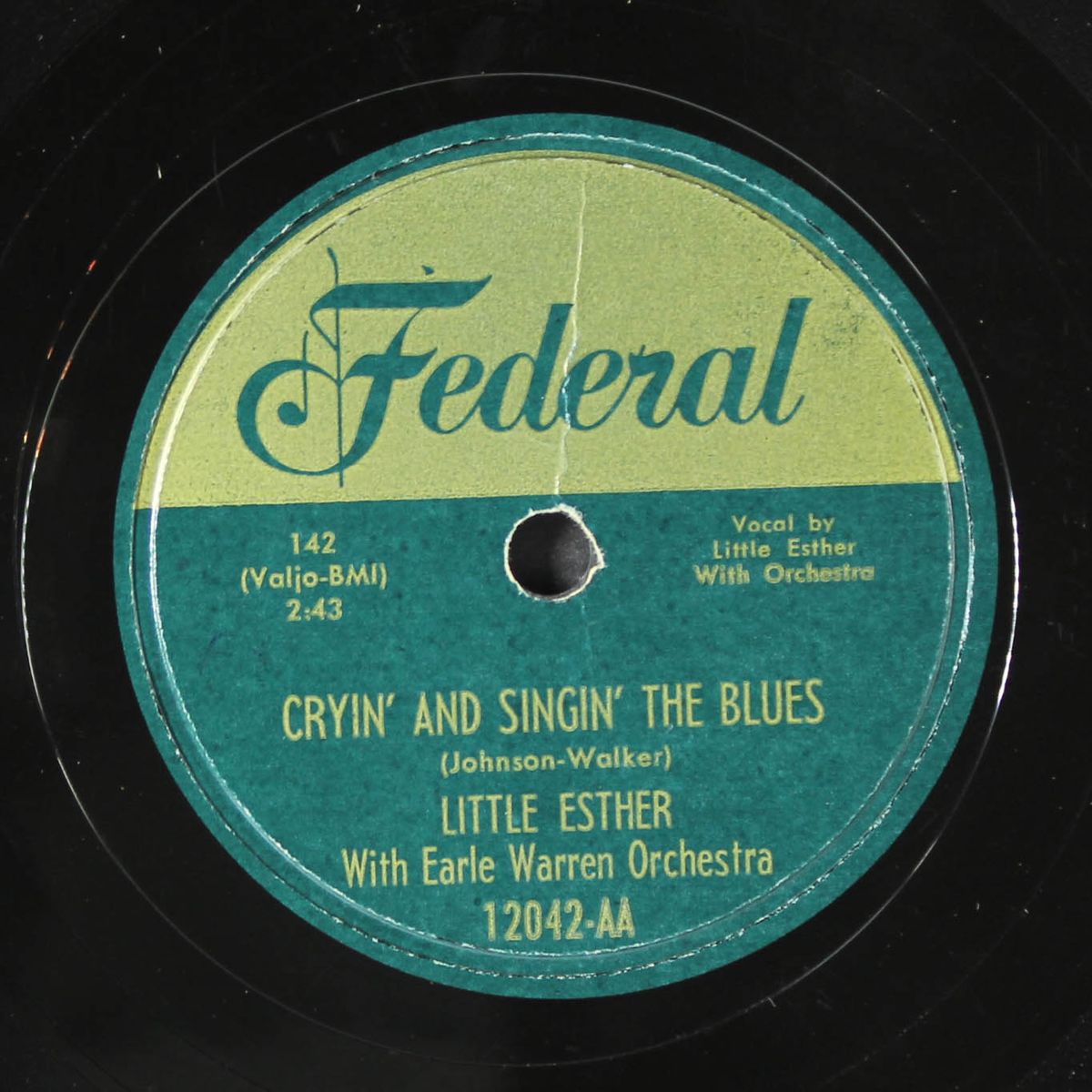 cryin' & singin' the blues / tell him that i need him so by LITTLE ESTHER