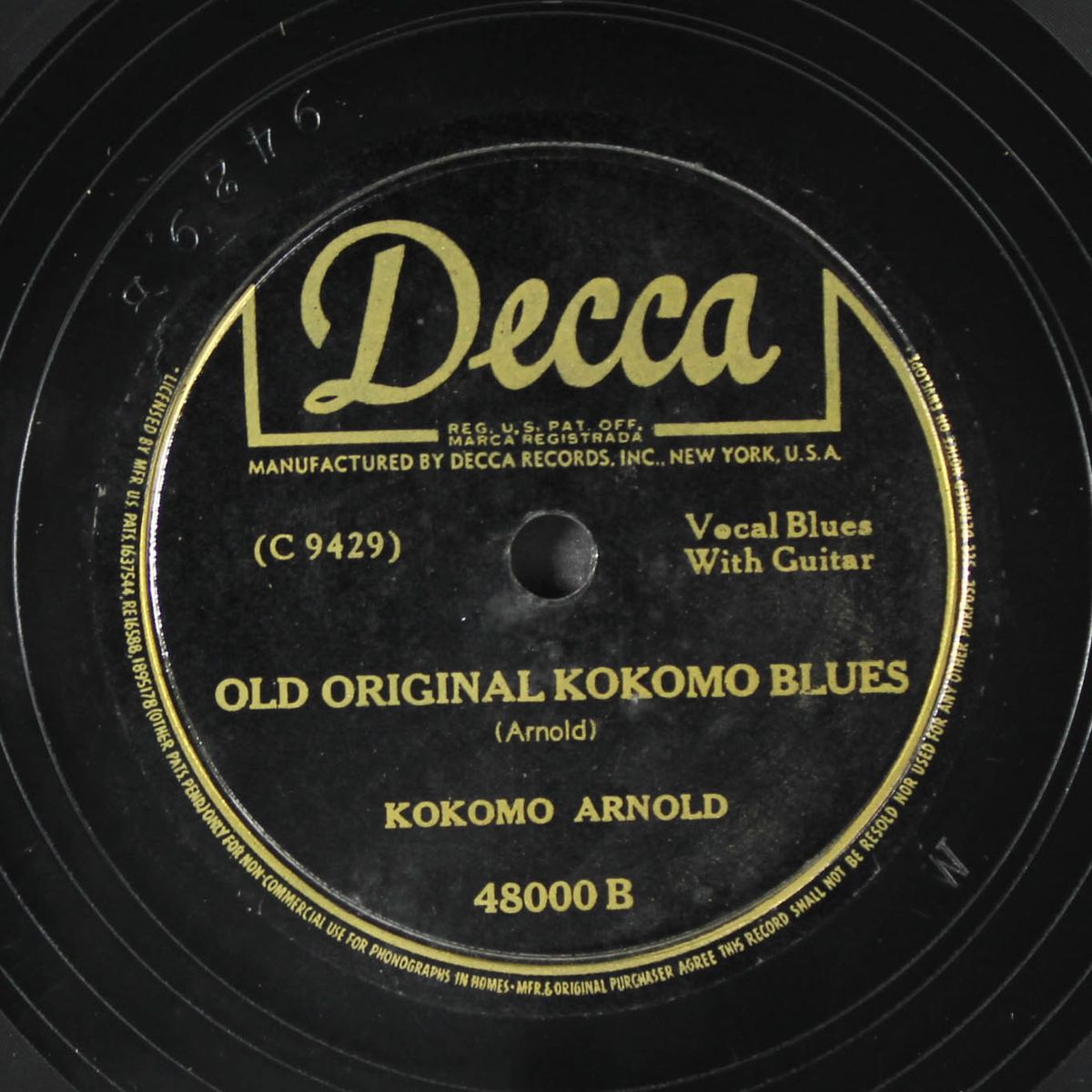 milk cow blues / old original kokomo blues by KOKOMO ARNOLD