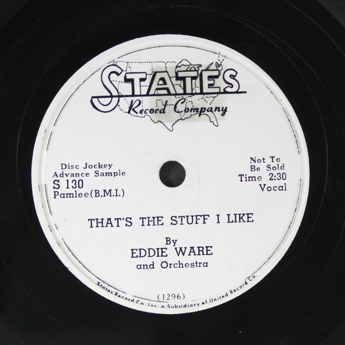 that's the stuff i like / lonely broken heart by EDDIE WARE