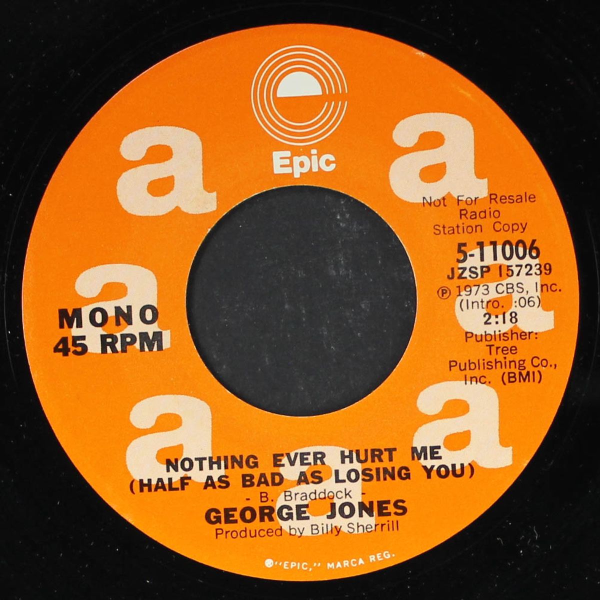 nothing ever hurt me / mono by GEORGE JONES