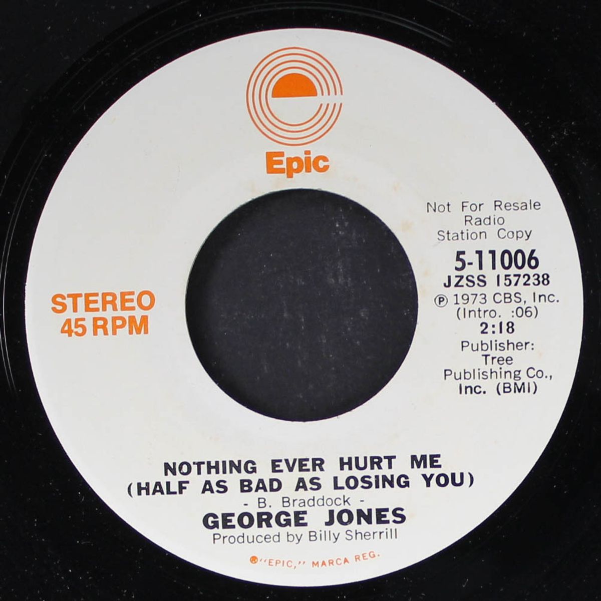 nothing ever hurt me / mono by GEORGE JONES