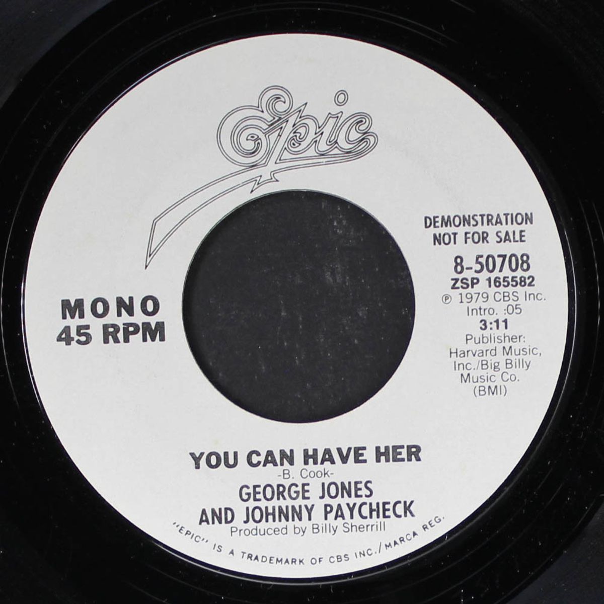 you can have her / mono by GEORGE JONES & JOHNNY PAYCHECK