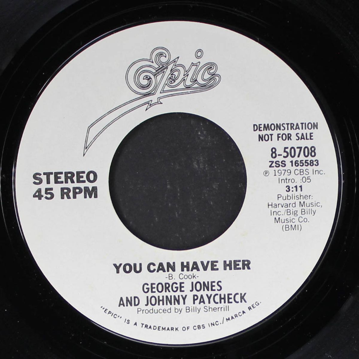you can have her / mono by GEORGE JONES & JOHNNY PAYCHECK