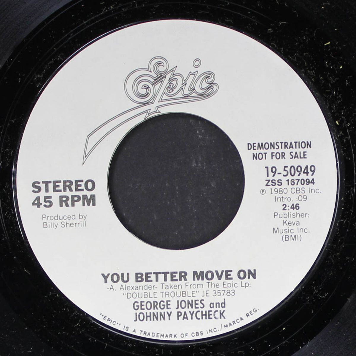 you better move on / same by GEORGE JONES