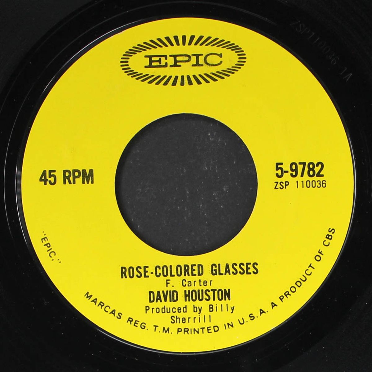 the ballad of the fool killer / rose-colored glasses by DAVID HOUSTON