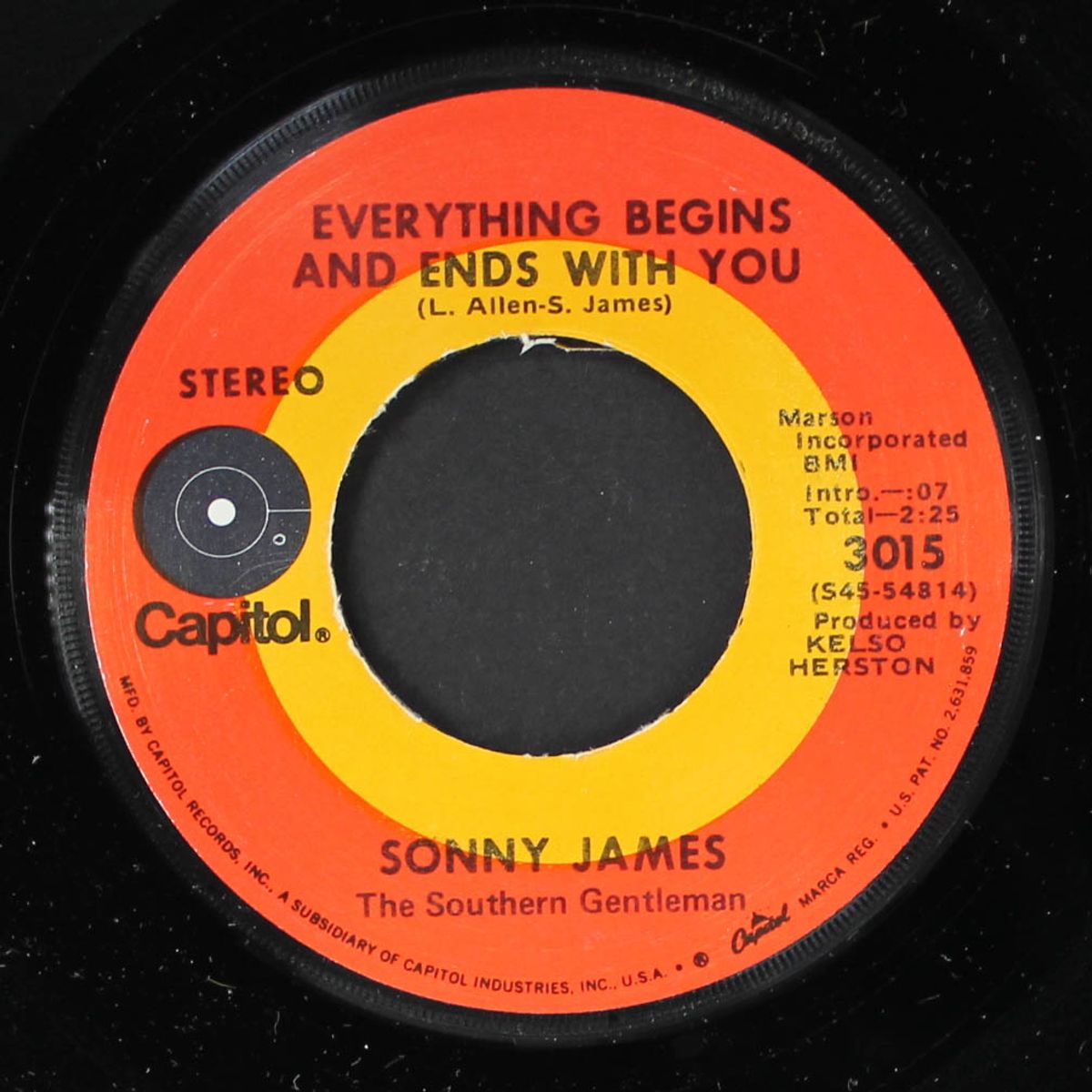 empty arms by SONNY JAMES