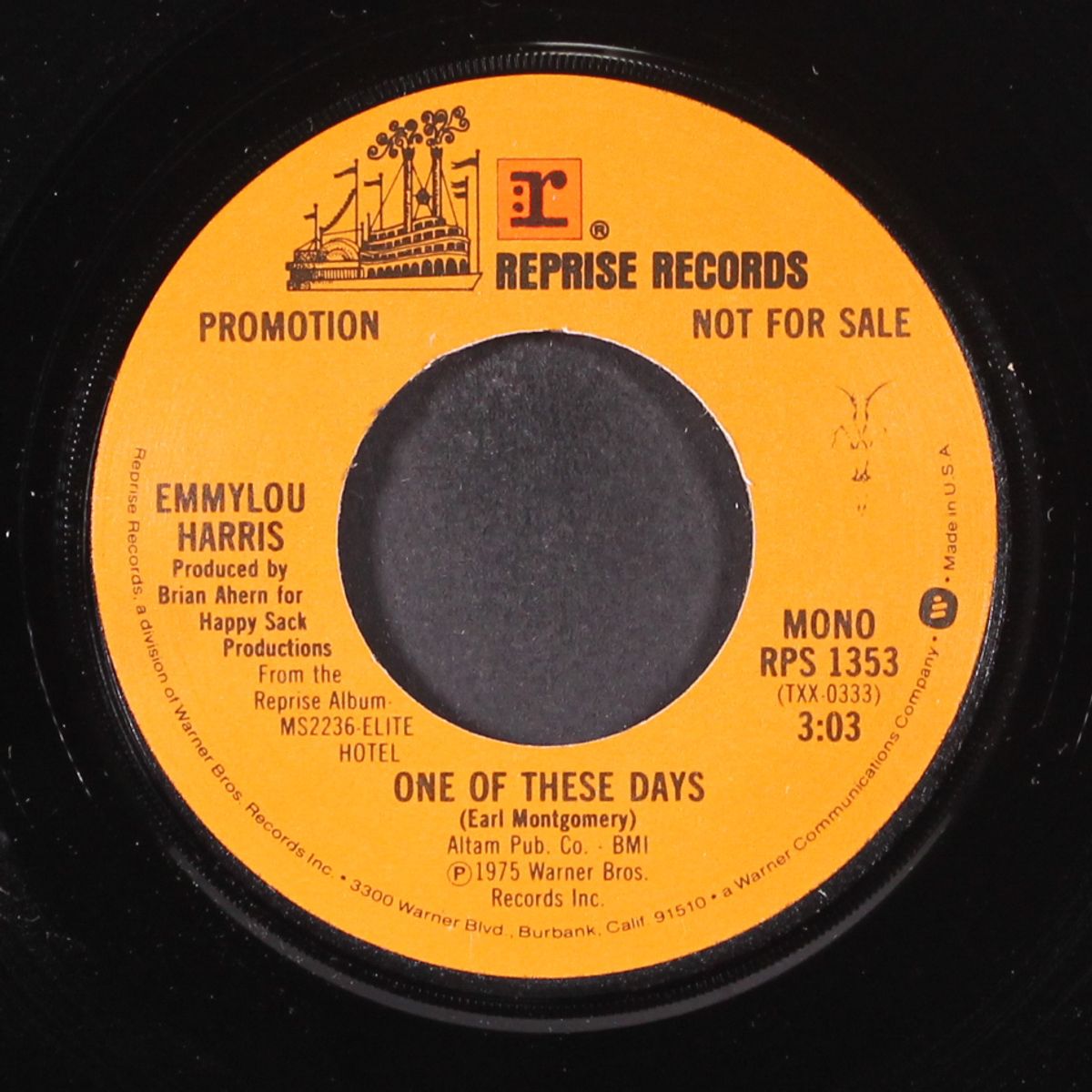 one of these days / mono by EMMYLOU HARRIS