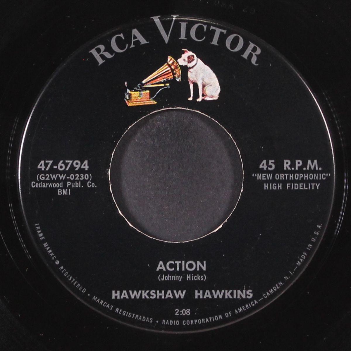 action by HAWKSHAW HAWKINS