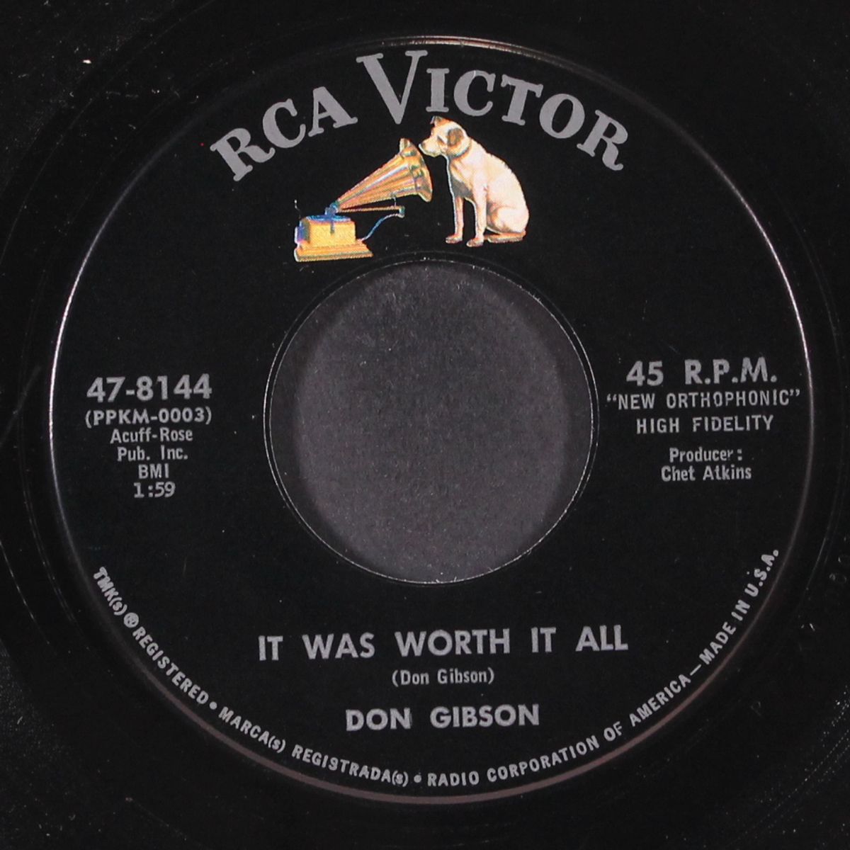 head over heels in love with you by DON GIBSON