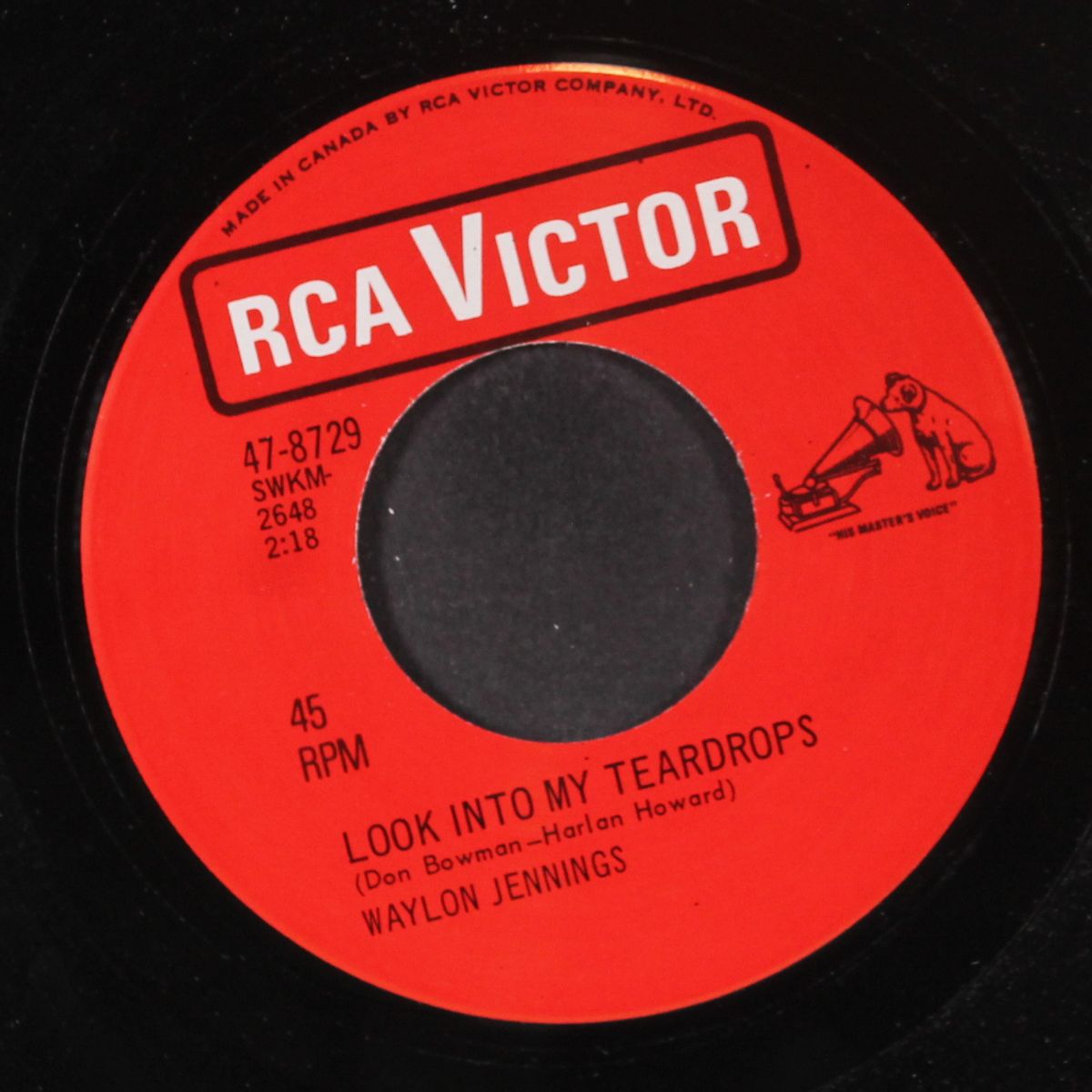 anita, you're dreaming / look into my teardrops by WAYLON JENNINGS