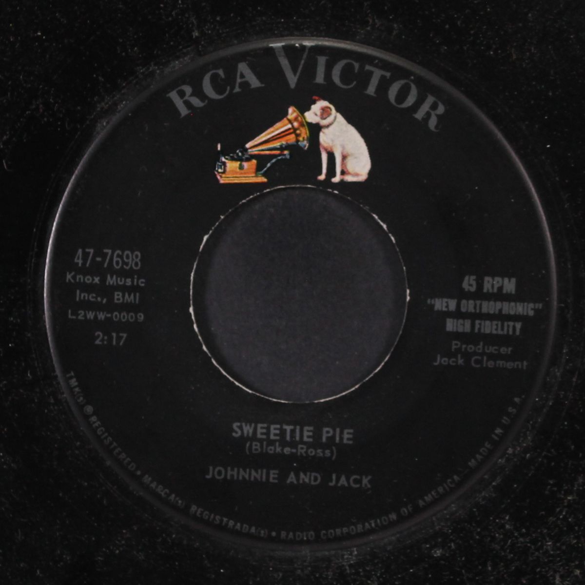 happy lucky love / sweetie pie by JOHNNIE & JACK