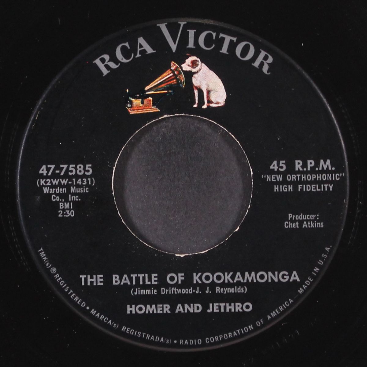 the battle of kookamonga / waterloo by HOMER & JETHRO