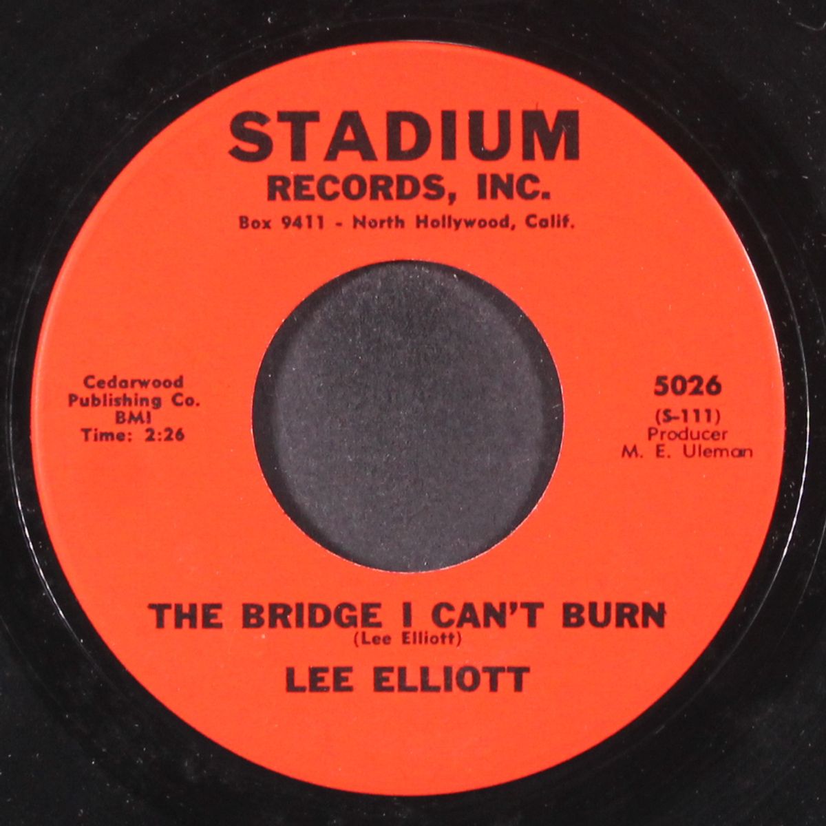 the bridge i can't burn / what more can i lose by LEE ELLIOTT