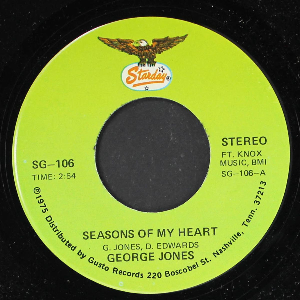 why baby why / seasons of my heart by GEORGE JONES