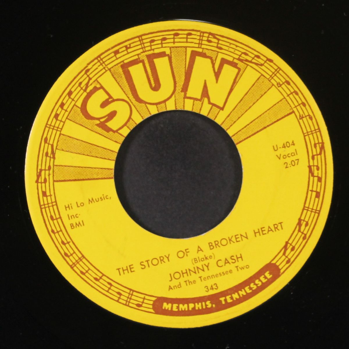 down the street to 301 / the story of a broken heart by JOHNNY CASH