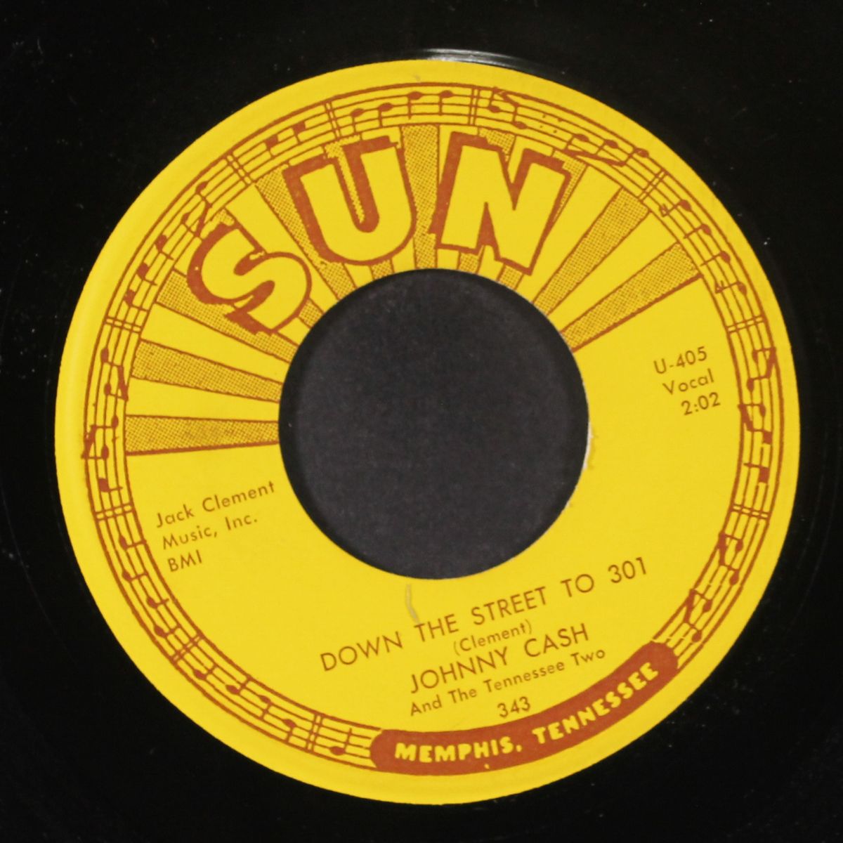 down the street to 301 / the story of a broken heart by JOHNNY CASH