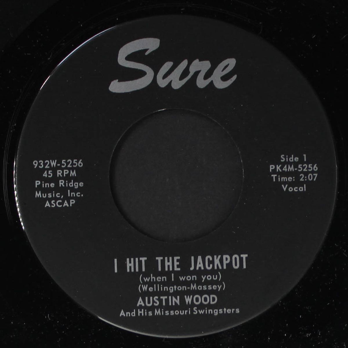 i hit the jackpot / draggin' the bow by AUSTIN WOOD