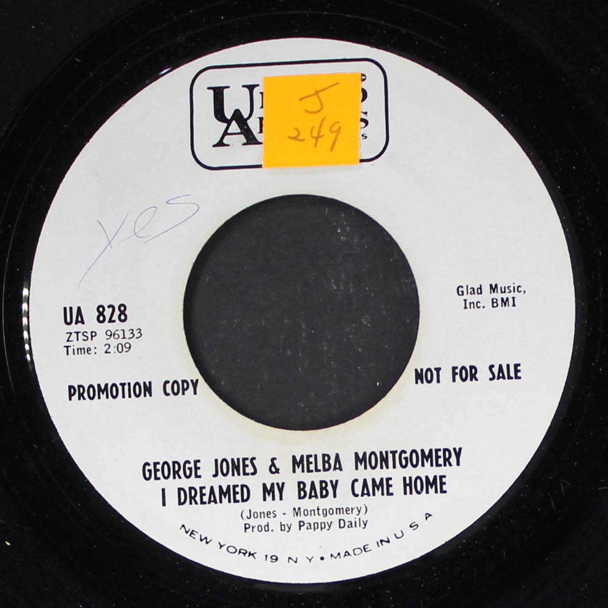 i dreamed my baby came home by GEORGE JONES & MELBA MONTGOMERY