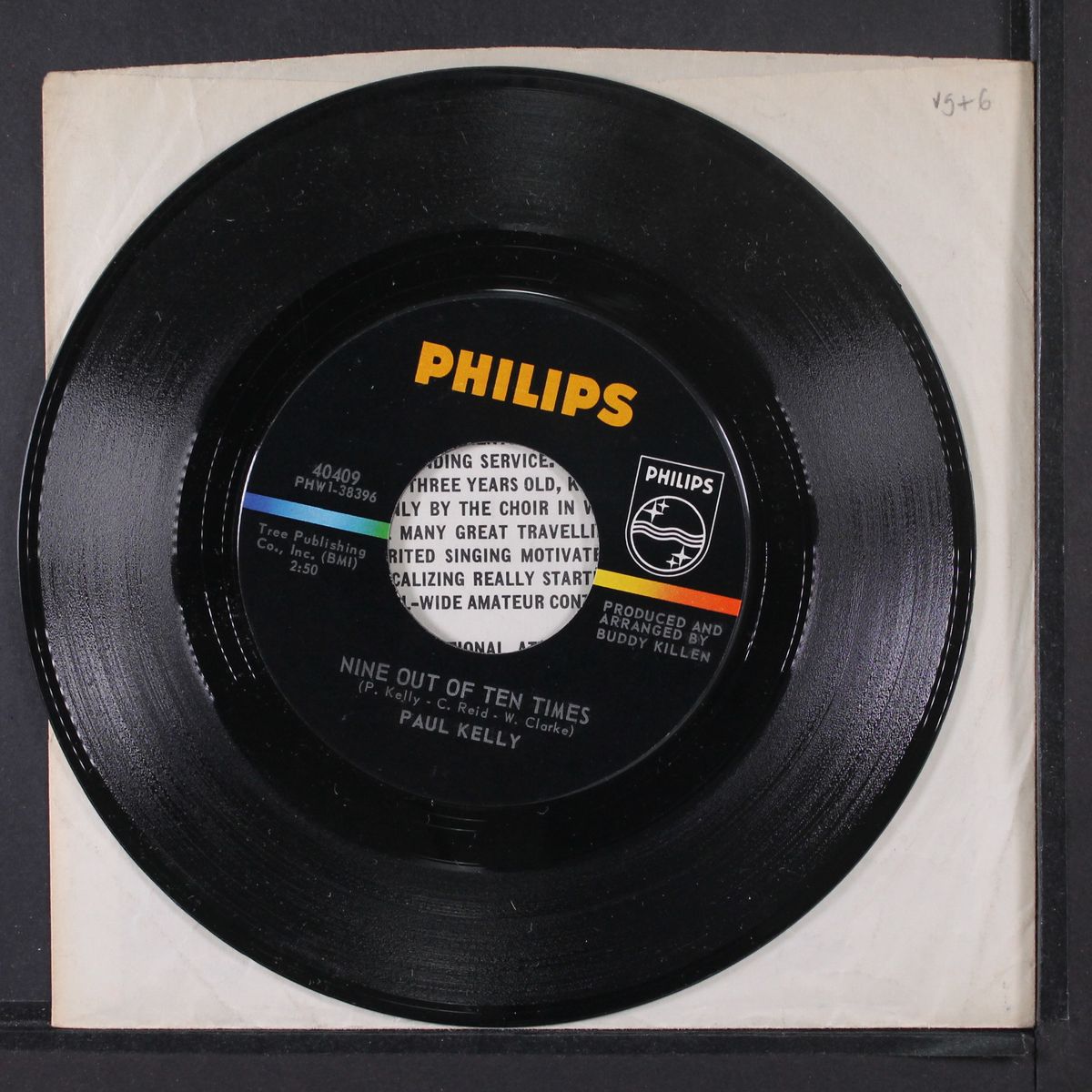 i need your love so bad / nine times out of ten by PAUL KELLY