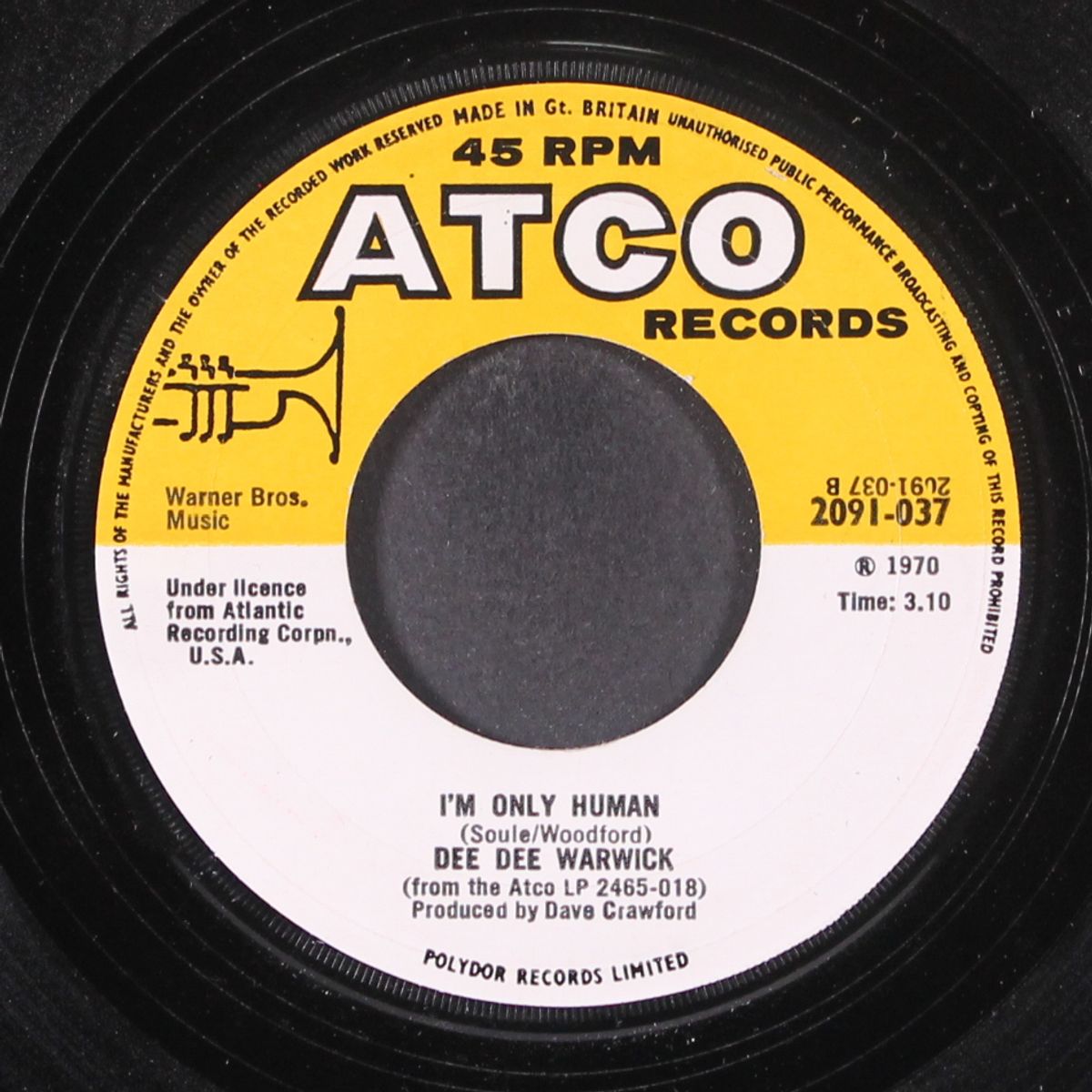 i'm only human / if this was the last song by DEE DEE WARWICK