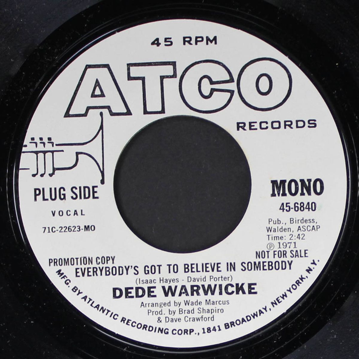 everybody's got to believe in / mono by DEDE WARWICKE