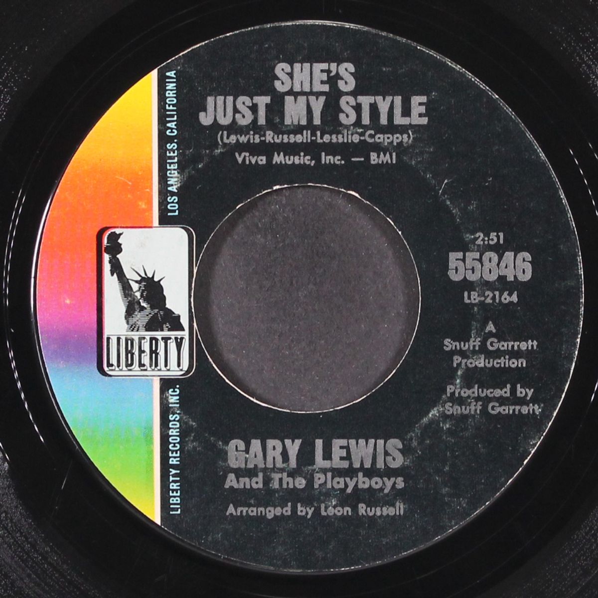 she's just my style / i won't make that mistake again by GARY LEWIS & PLAYBOYS