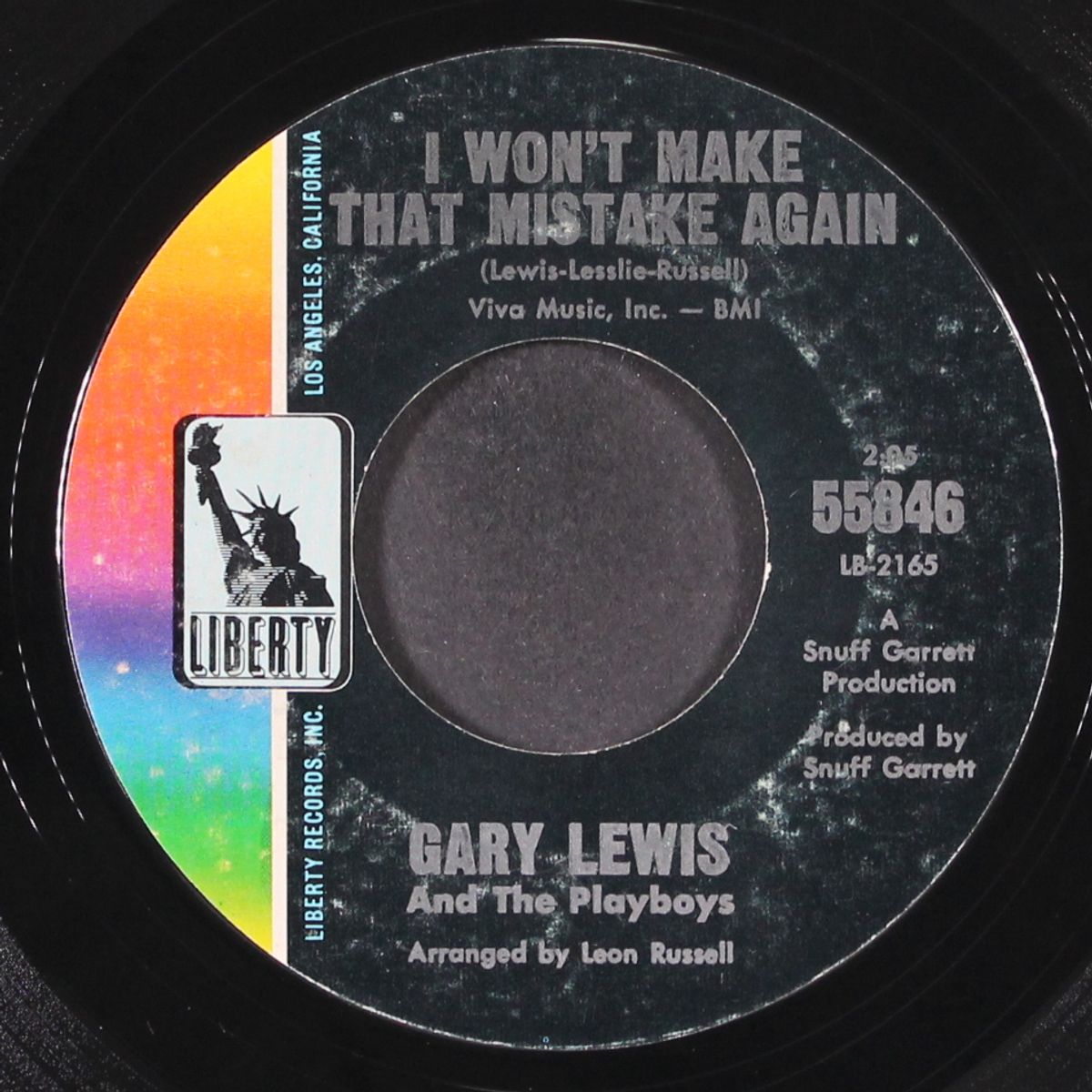 she's just my style / i won't make that mistake again by GARY LEWIS & PLAYBOYS